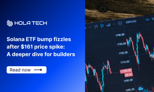 Solana ETF bump fizzles after $161 price spike: A deeper dive for builders