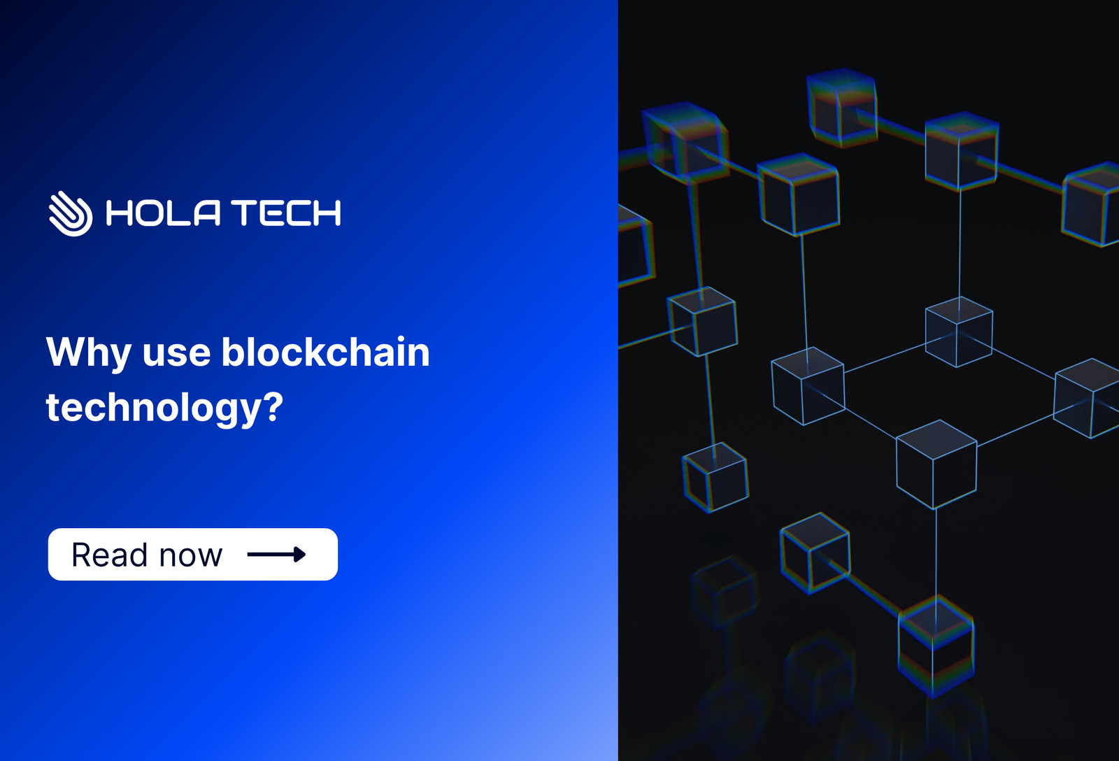 Why use blockchain technology?