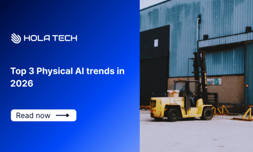 Top 3 Physical AI trends in 2026