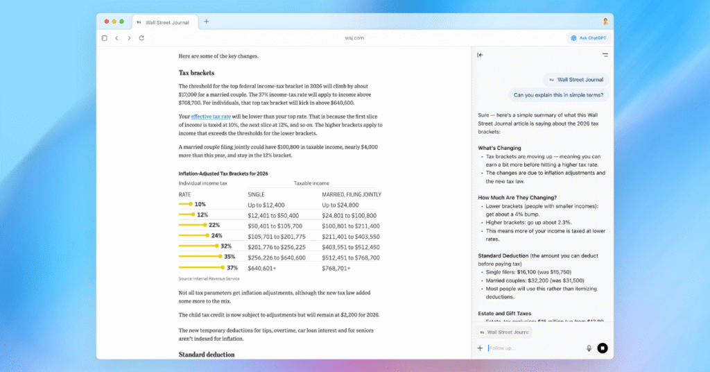 OpenAI launches an AI-powered browser: ChatGPT Atlas