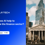 How does AI help to improve the finance sector?