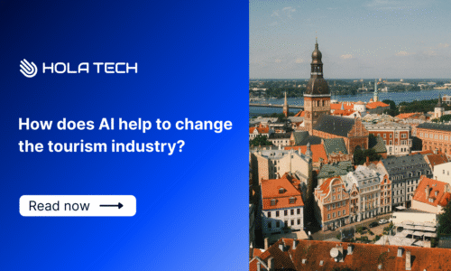 How does AI help to change the tourism industry?