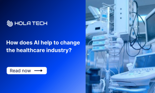 How does AI help to change the healthcare industry?