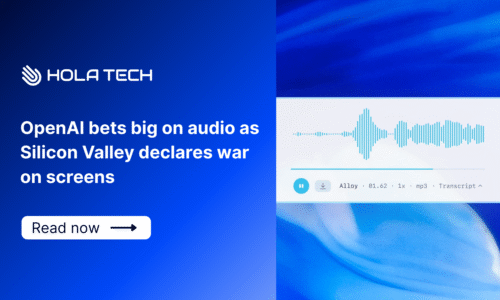 OpenAI bets big on audio as Silicon Valley declares war on screens