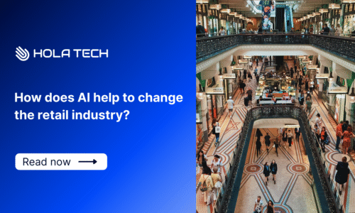 How does AI help to change the retail industry?