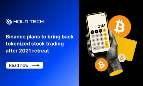 Binance plans to bring back tokenized stock trading after 2021 retreat