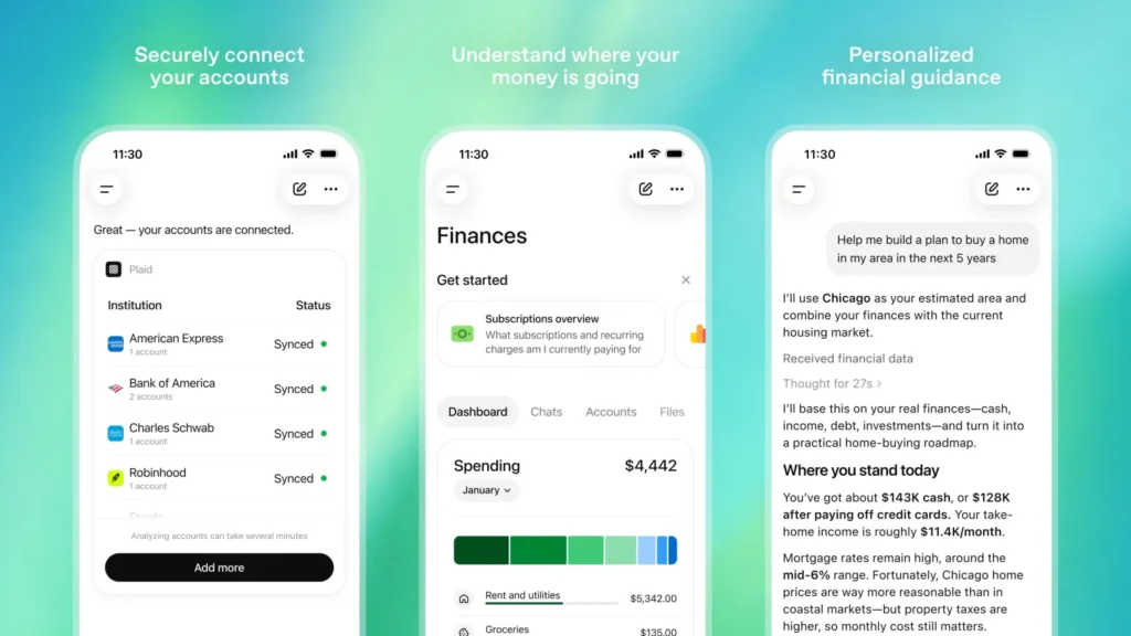 OpenAI launches ChatGPT for personal finance