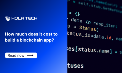 How much does it cost to build a blockchain app?