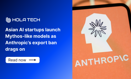 Asian AI startups launch Mythos-like models as Anthropic’s export ban drags on