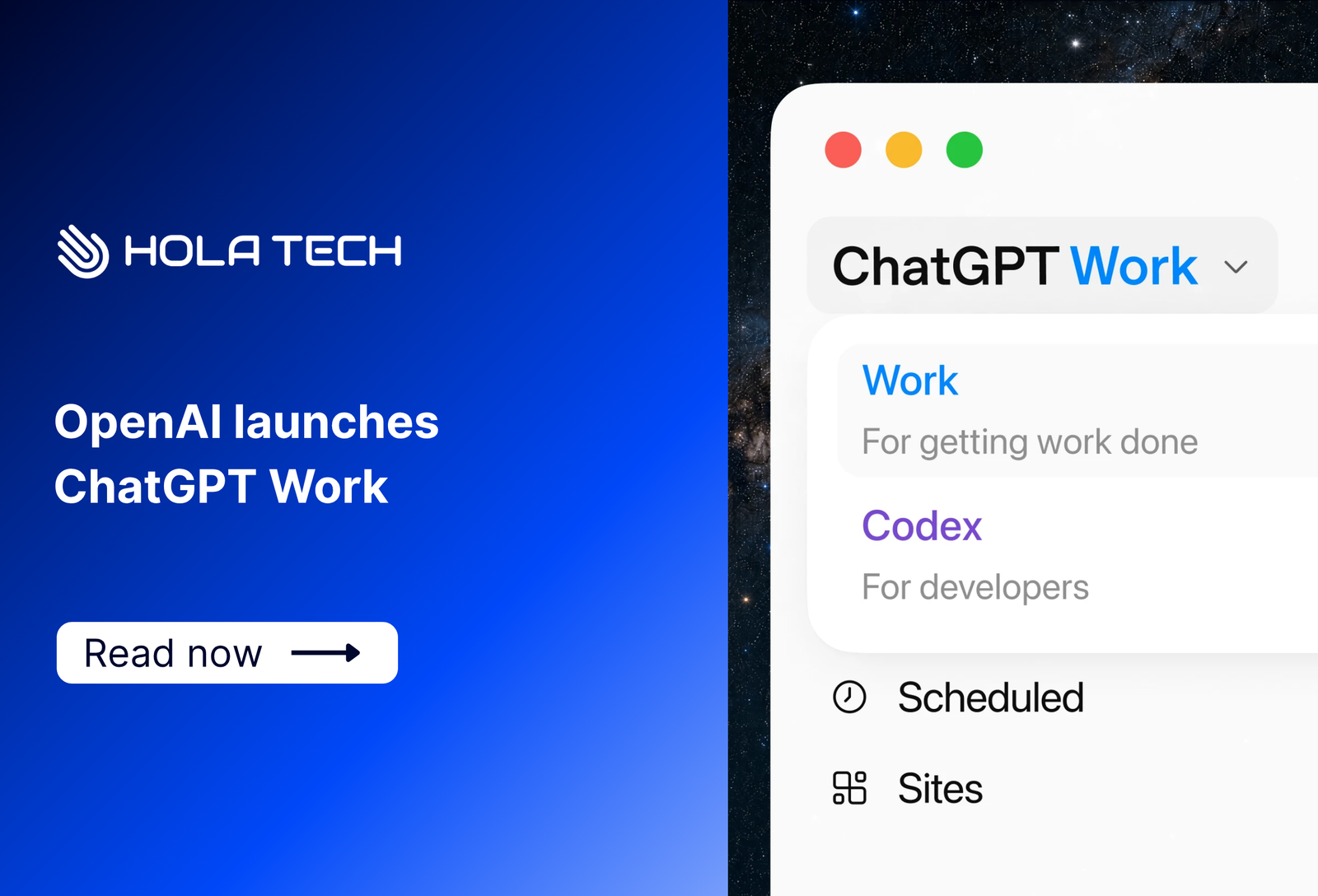 OpenAI launches ChatGPT Work