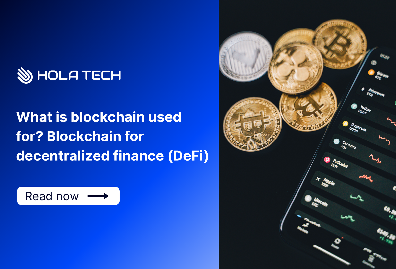 What is blockchain used for? Blockchain for decentralized finance (DeFi)