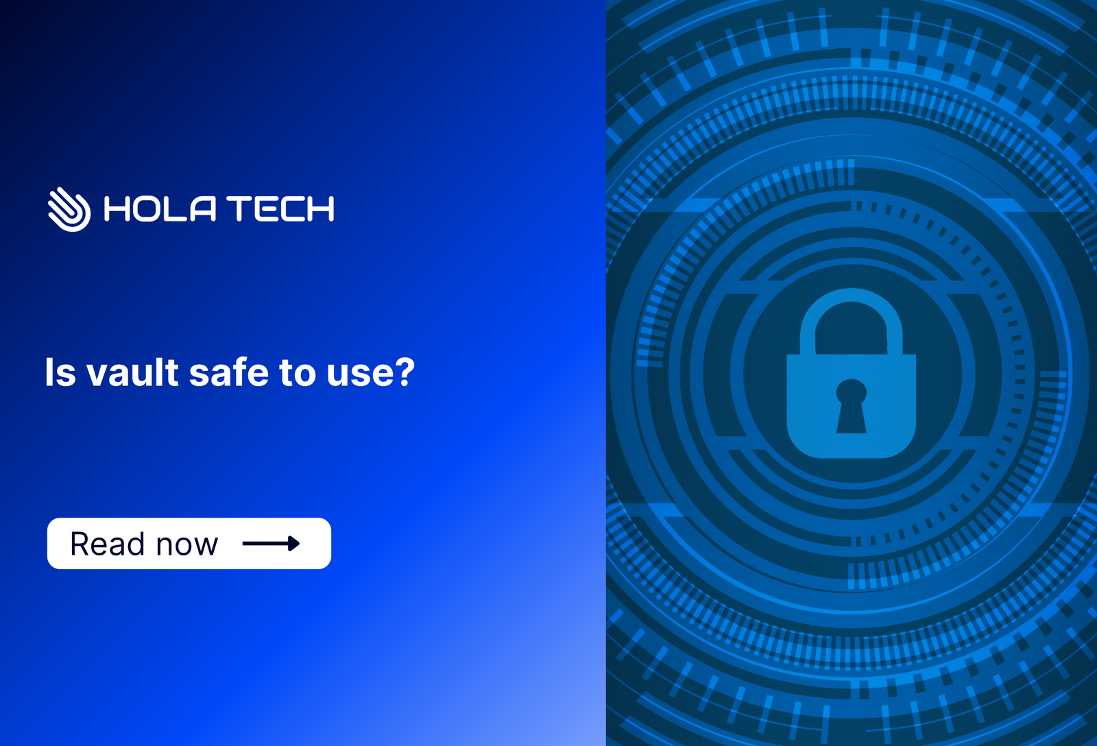 Is vault safe to use?